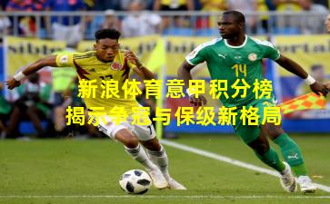 新浪体育意甲积分榜揭示争冠与保级新格局