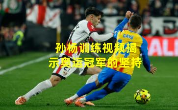 孙杨训练视频揭示奥运冠军的坚持