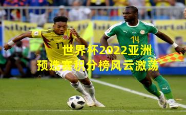 世界杯2022亚洲预选赛积分榜风云激荡